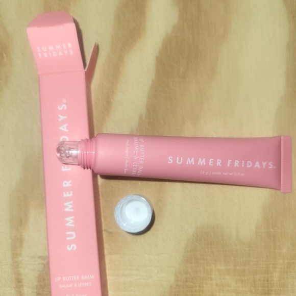 Summer Fridays Lip Butter Balm Vanilla Beige NIB Net Wt 0.5 Ozs - Picture 11 of 11